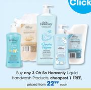 Oh So Heavenly Liquid Handwash Products-Each