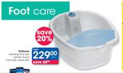 Safeway Vibrating Foot Spa-Each