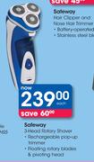 Safeway 3 Head Rotary Shaver-Each