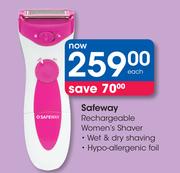 Safeway Rechargeable Women's Shaver-Each