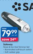 Safeway Nose & Ear hair Trimmer Set-Per Set