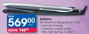 BaByliss iPro Diamond Straightener ST387E-Each