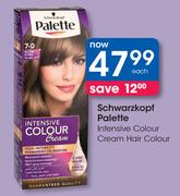 Schwarzkopf Palette Intensive Colour Cream Hair Colour-Each