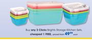 Clicks Brights Storage Kitchen Sets-Each