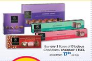 D'Licious Chocolates-Per Box