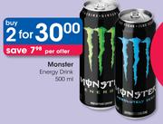Monster Energy Drink-2 x 500ml