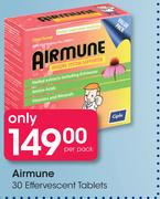 Airmune 30 Effervescent Tablets-Per Pack