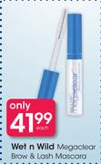 Wet n Wild Mega Clear Brow & Lash Mascara-Each