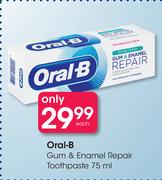 Oral-B Gum & Enamel Repair Toothpaste-75ml Each