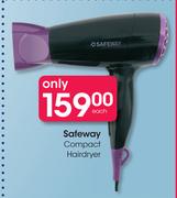 Safeway Compact Hairdryer-Each