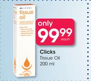 Clicks Tissue Oil-200ml
