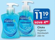 Clicks Hygiene Handwash-250ml Each