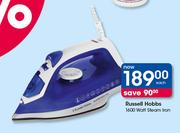 Russell Hobbs 1600 Watt Steam Iron-Each