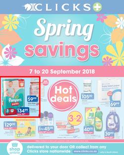 Clicks : You Pay Less (7 Sept - 20 Sept 2018), page 1