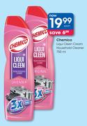 Chemico Liqui Cleen Cream Household Cleaner-750ml Each