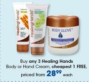 Healing Hands Body Or Hand Cream-Each