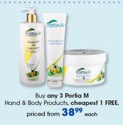 Portia M Hand & Body Products-Each