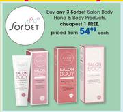 Sorbet Salon Body Hand & Body Products-Each