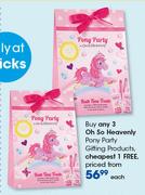 Oh So Heavenly Pony Party Gifting Products-Each