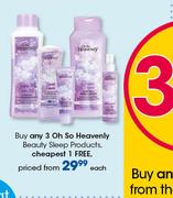 Oh So Heavenly Beauty Sleep Products-Each