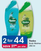 Radox Body Washes-2 x 250ml