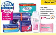 Clicks Feminine Hygiene Products-Each