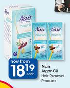 Nair Argan Oil Hair Removel Products-Each