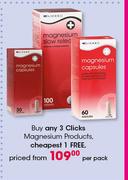Clicks Magnesium Products-Per Pack