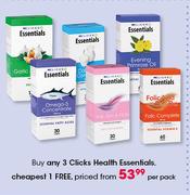 Clicks Health Essentials-Per Pack