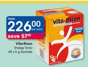 Vita Thion Energy Tonic 60 x 5g Sachets-Per Pack