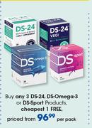  DS-24, DS-Omega-3 Or DS-Sport Products-Per Pack
