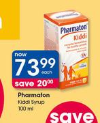 Pharmaton Kiddi Syrup-100ml Each
