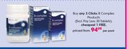 Clicks B Complex Products-Per Pack