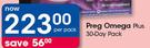 Preg Omega Plus 30 Day Pack-Per Pack