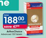 ArthroChoice Advanced 120 Tablets-Per Pack