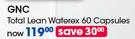 GNC Total Lean Waterex Capsules-60's Each