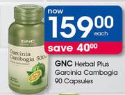 GNC Herbal Plus Garcinia Cambogia Capsules-90's Each