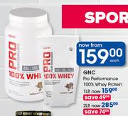 GNC Pro Performance 100% Whey Protein 1LB-Each