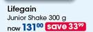 Lifegain Junior Shake-300g Each