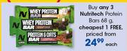 Nutritech Protein Bars-68g Each