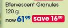 AlkaFizz Effervescent Granules-120g Each