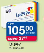 LP 299V 20 Capsules-Per Pack