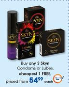 Skyn Condoms Or Lubes-Each