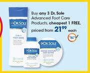Dr.Sole Advanced Foot Care Products-Each