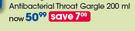 Cepacol Antibacterial Throat Gargle-200ml Each