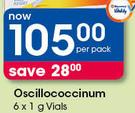 Oscillococcinum 6 x 1g Vials-Per Pack