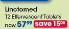 Linctomed 12 Effervescent Tablets-Each