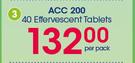 Clicks ACC 200 40 Effervescent Tablets-Per Pack
