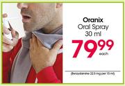 Oranix Oral Spray 30ml-Each