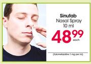 Sinutab Nasal Spray 10-Each